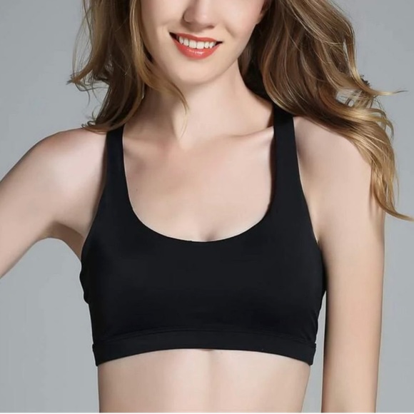 MoonWake Yoga Cross Back Sports Bra - Picture 2 of 4